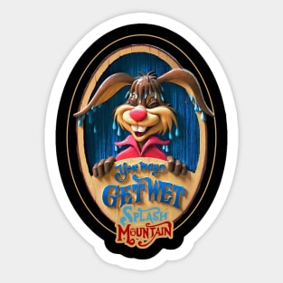 Get Well - splash mountain Sticker